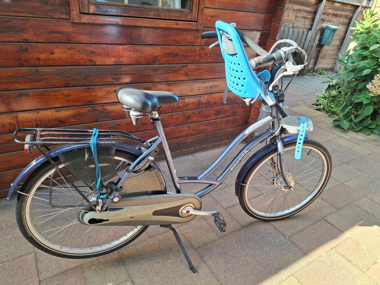 Sparta moederfiets met Kinderzitje - Gebruikt, Ophalen, Sparta, Gebruikt, Versnellingen