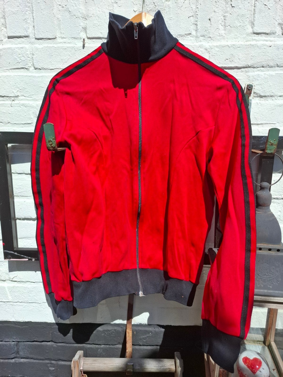 Adidas - Vintage, Ophalen of Verzenden, Zo goed als nieuw, Rood, Overige typen