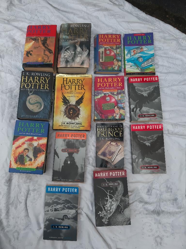 Harry Potter, Half- Blood Prince, Philosophers Stone, Order, Boeken, Ophalen, Zo goed als nieuw, J. K. Rowling, Fictie algemeen