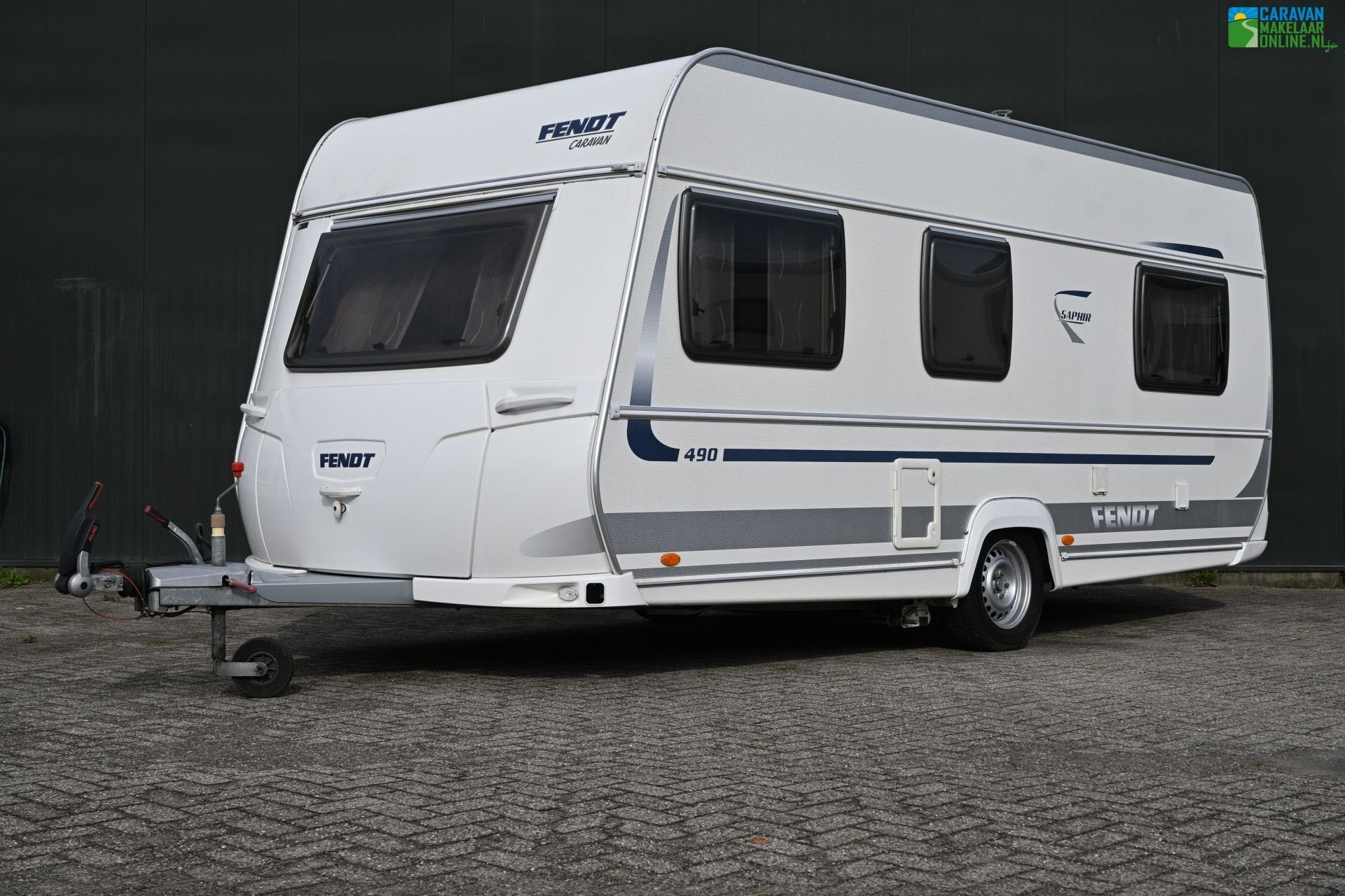 Fendt Saphir 490 Voortent BOVAG 2026, Caravans en Kamperen, Rondzit, Bedrijf, Ringverwarming, Fendt