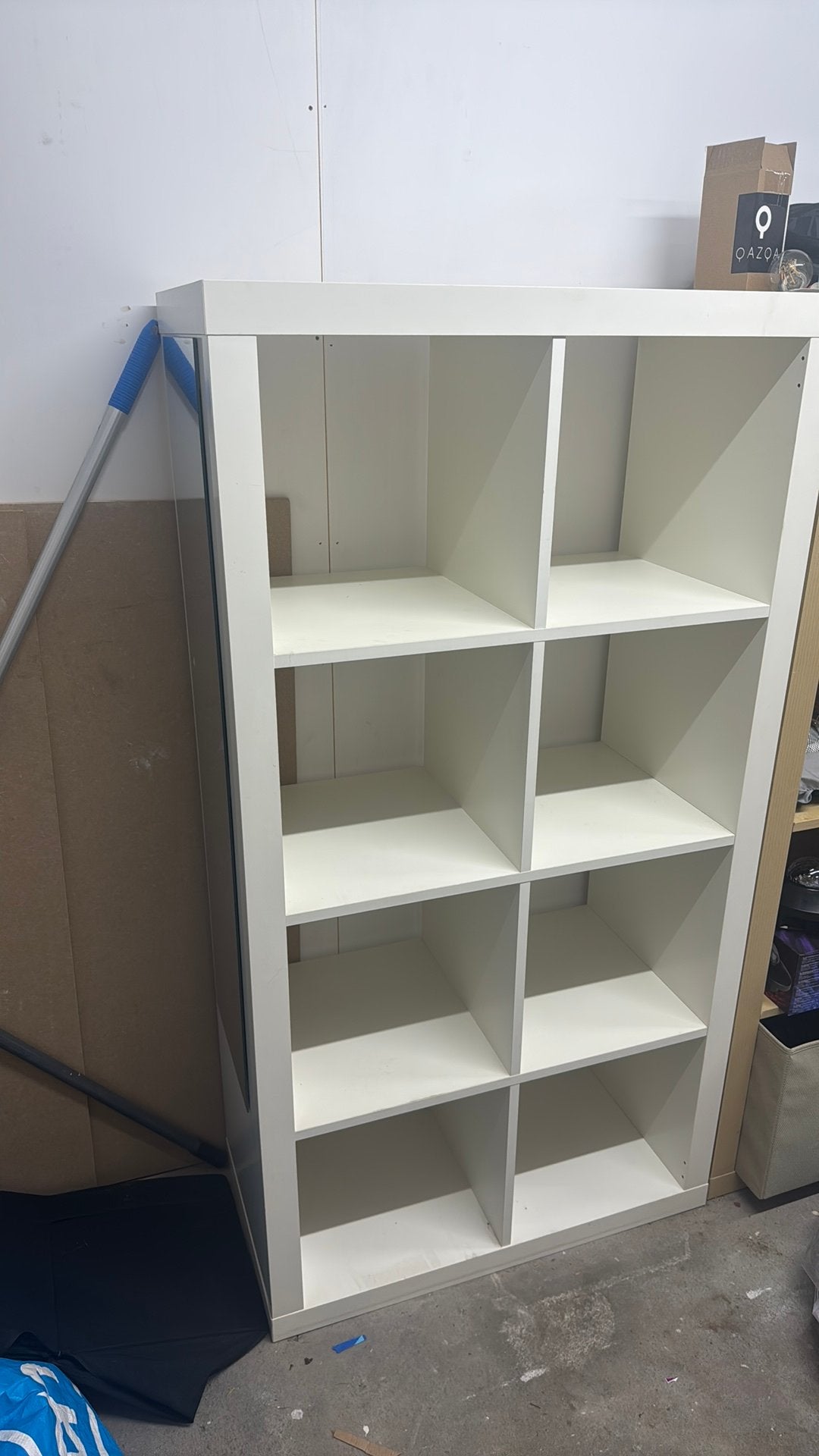 Ikea kallax kast 8 vaks, Ophalen, 50 tot 100 cm, Zo goed als nieuw, Minder dan 100 cm