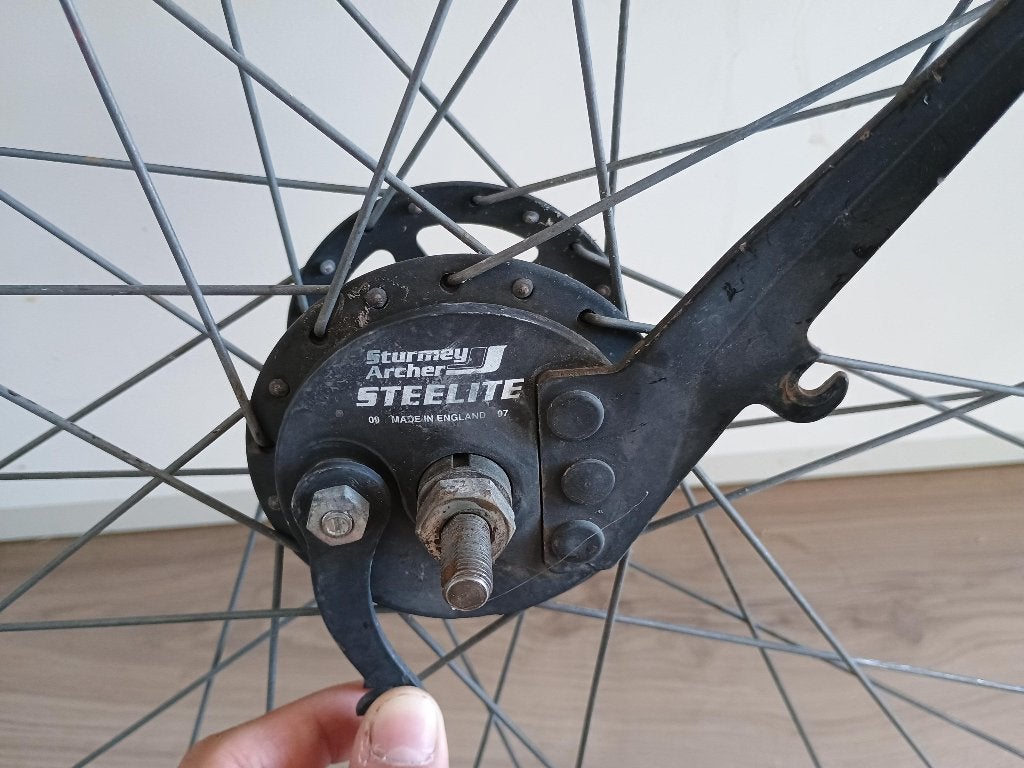 Gazelle voor- en achterwielen, Wiel, Gebruikt, Ophalen of Verzenden, Stadsfiets