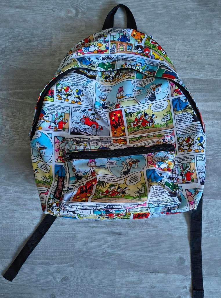 Donald Duck rugzak - stripverhaal design, Sieraden, Tassen en Uiterlijk, Gebruikt, Disney of Dora, 25 tot 40 cm, Ophalen of Verzenden