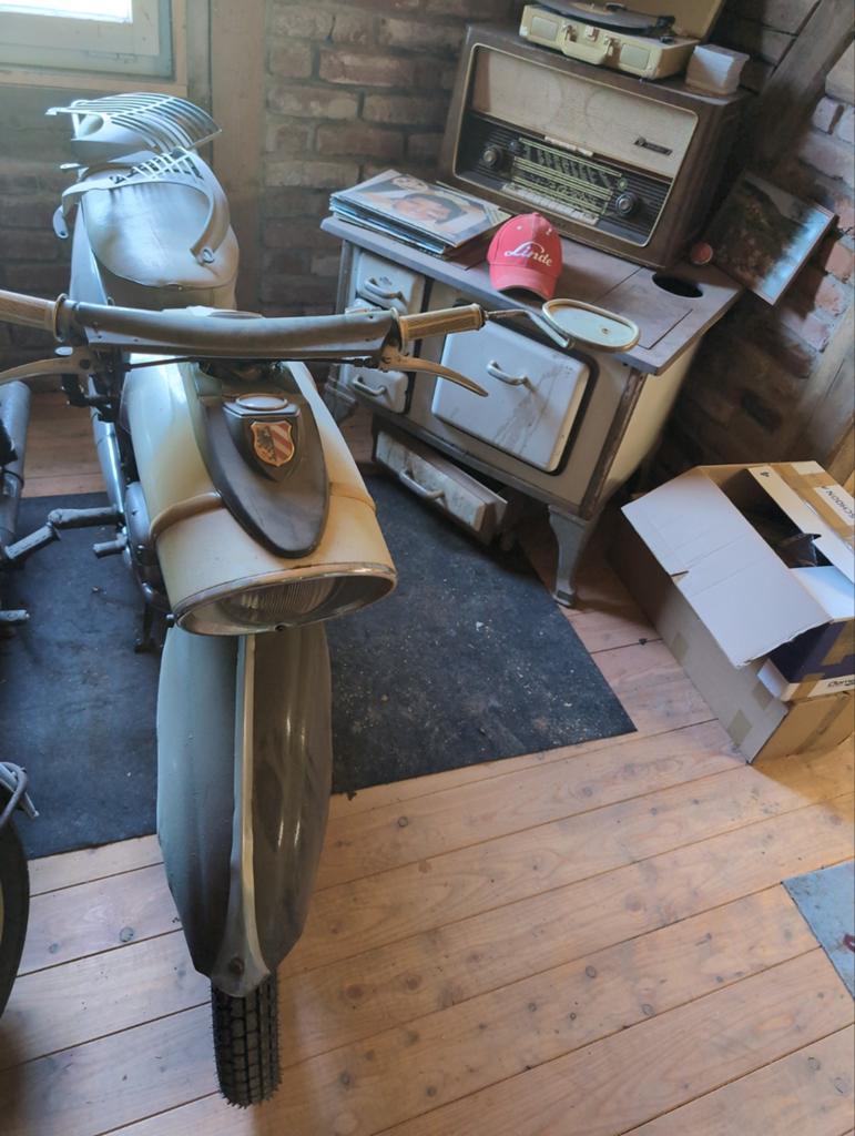 DKW 115 Spoetnik Bromfiets Zweirad Union Blechbanane, Ophalen, Maximaal 45 km/u, Overige merken