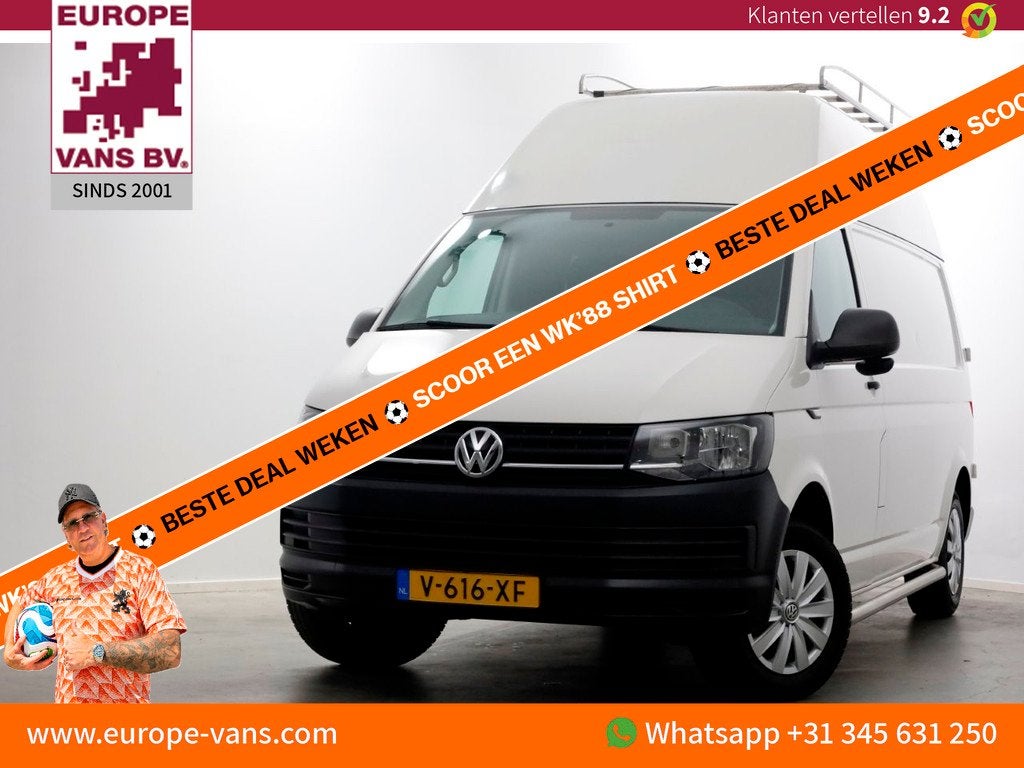 Volkswagen Transporter 2.0 TSI 150pk Benzine L2H3 Airco/Came, Voorwielaandrijving, 1869 kg, Gebruikt, Euro 6