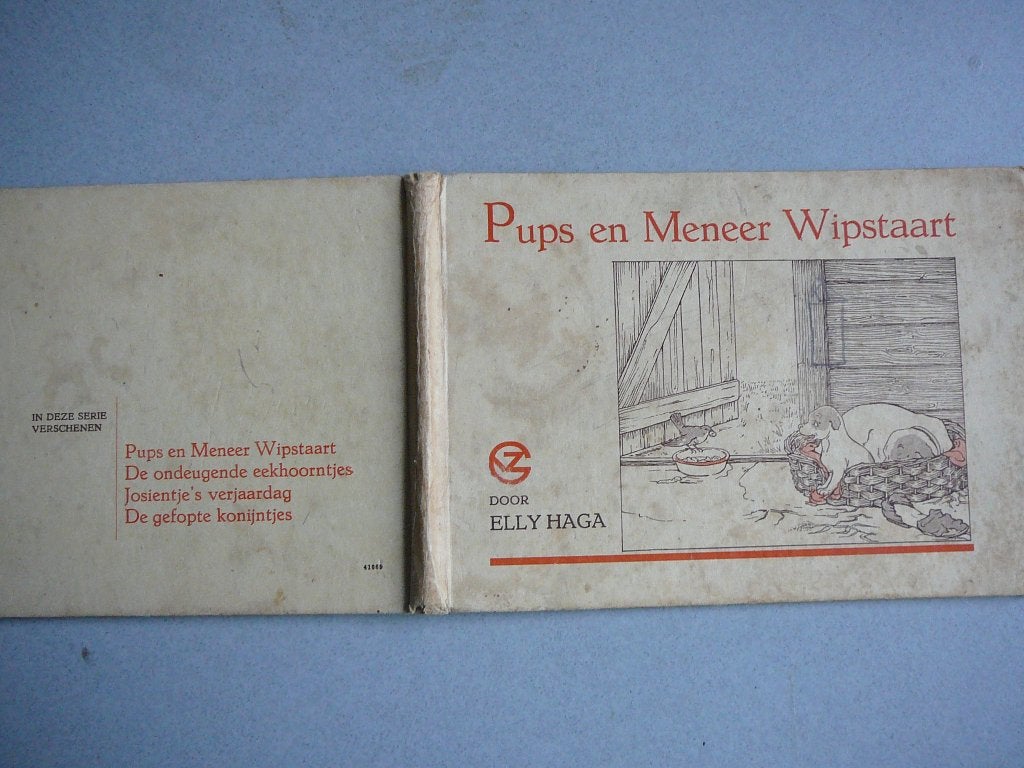 pups en meneer wipstaart, Elly Haga (1941), Ophalen of Verzenden