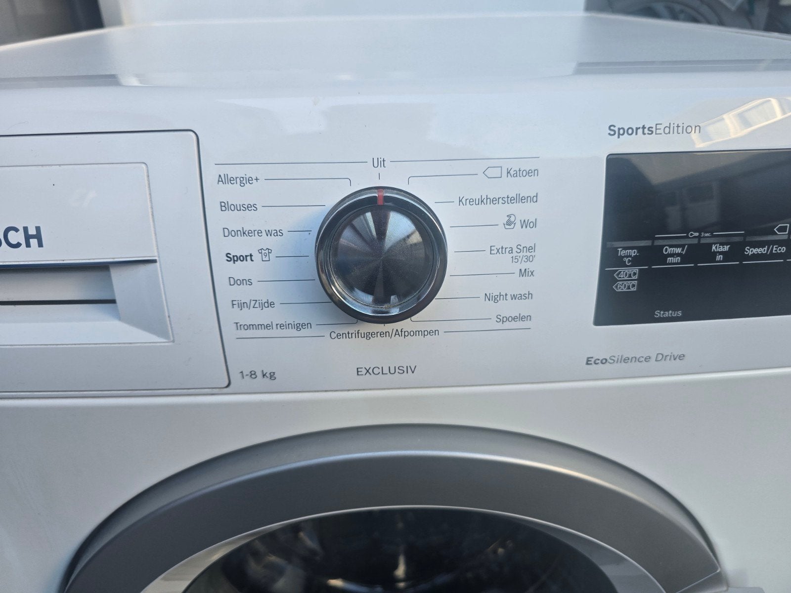 Keurige Bosch Serie6 wasmachine! 8KG! Garantie! Witgood!🚚✅️, Bosch, 1200 tot 1600 toeren, 8 tot 10 kg, Ophalen of Verzenden