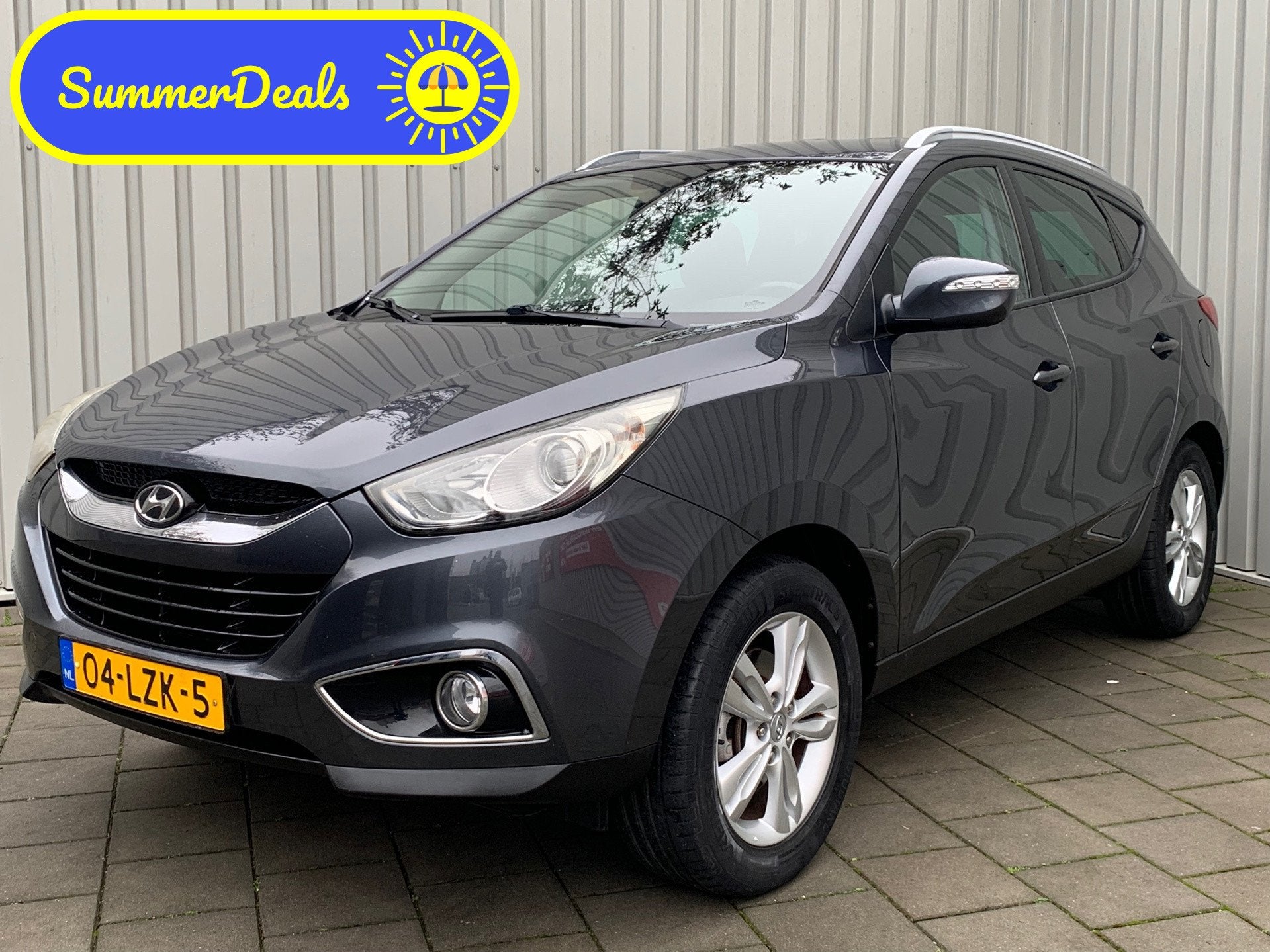 Hyundai Ix35 2.0i Business Edition|Navigatie|149000KM|Climat, Zwart, 4 cilinders, Leder en Stof, 163 pk