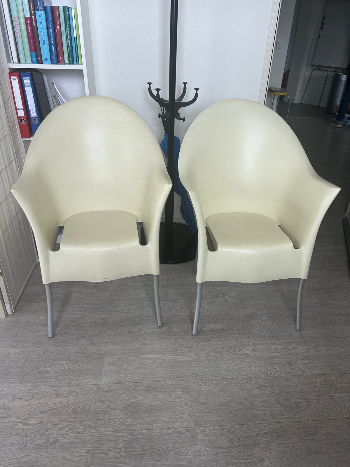 2 Philip Starck stoelen, Ophalen, Kunststof, Gebruikt, Twee