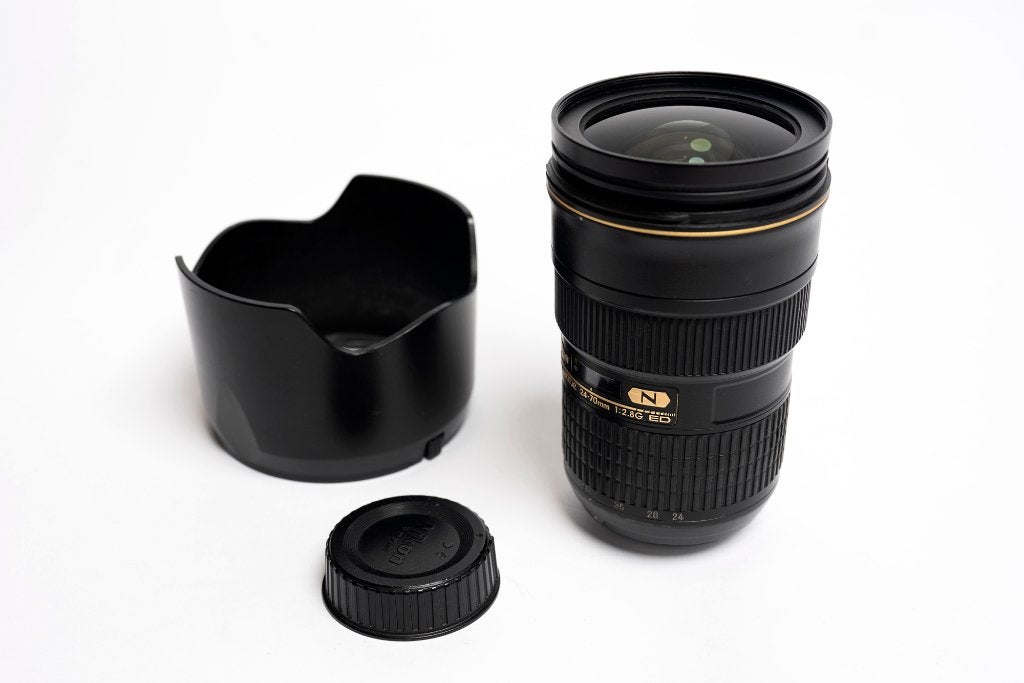 Nikon 24-70mm, f2.8 lens, Gebruikt, Zoom, Nikon, Nikon F-mount