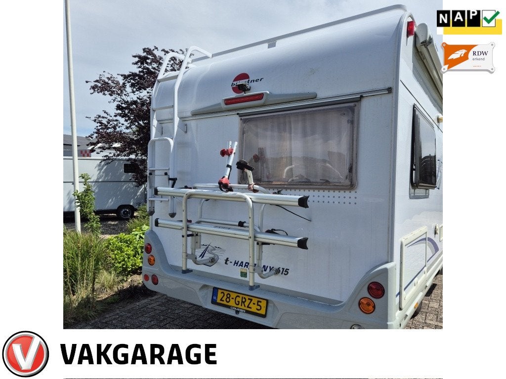 Bürstner TEILINTEGRI camper Standaard (bj 2006), Caravans en Kamperen, Campers, Ringverwarming, Luifel, Bedrijf, Watertank (Afval)