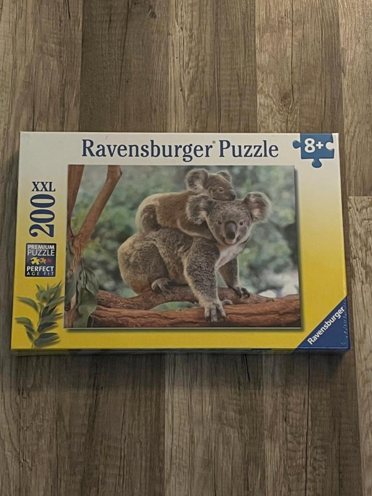 Ravensburger Koala Puzzel 200 XXL Stukjes 8+, Ophalen of Verzenden, Minder dan 500 stukjes, Nieuw, Legpuzzel
