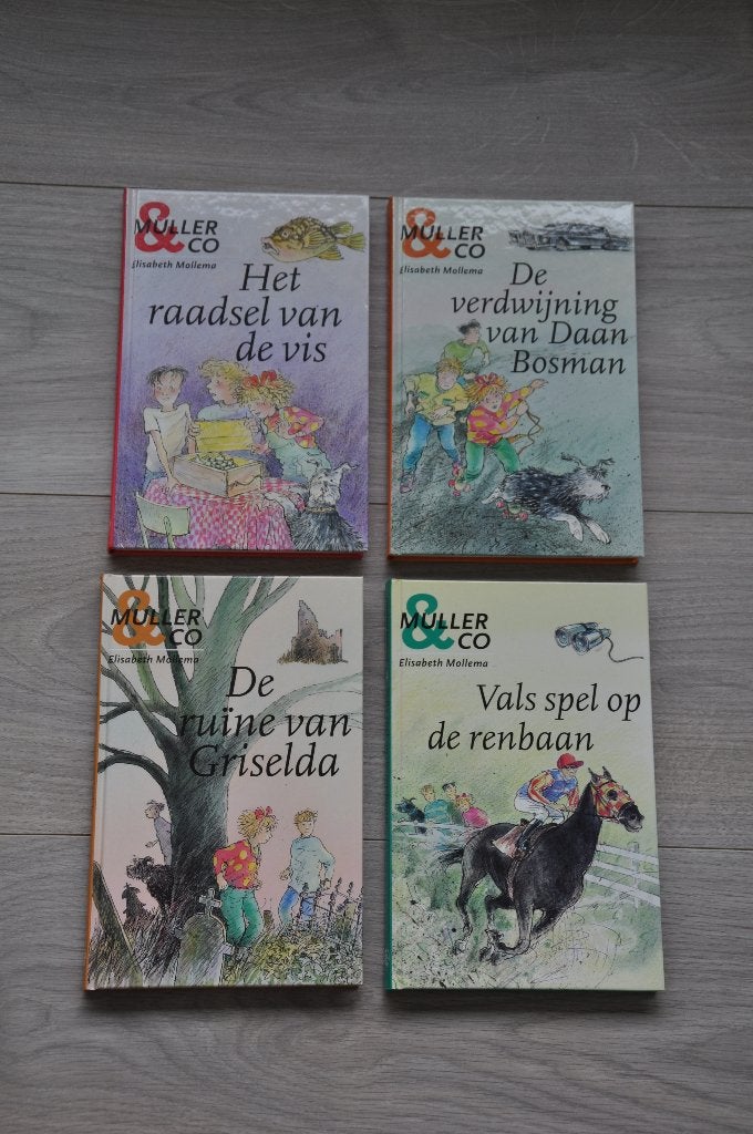 muller &co, elisabeth mollema, kinderboeken, Boeken, Ophalen of Verzenden, Zo goed als nieuw, Elisabeth Mollema, Fictie