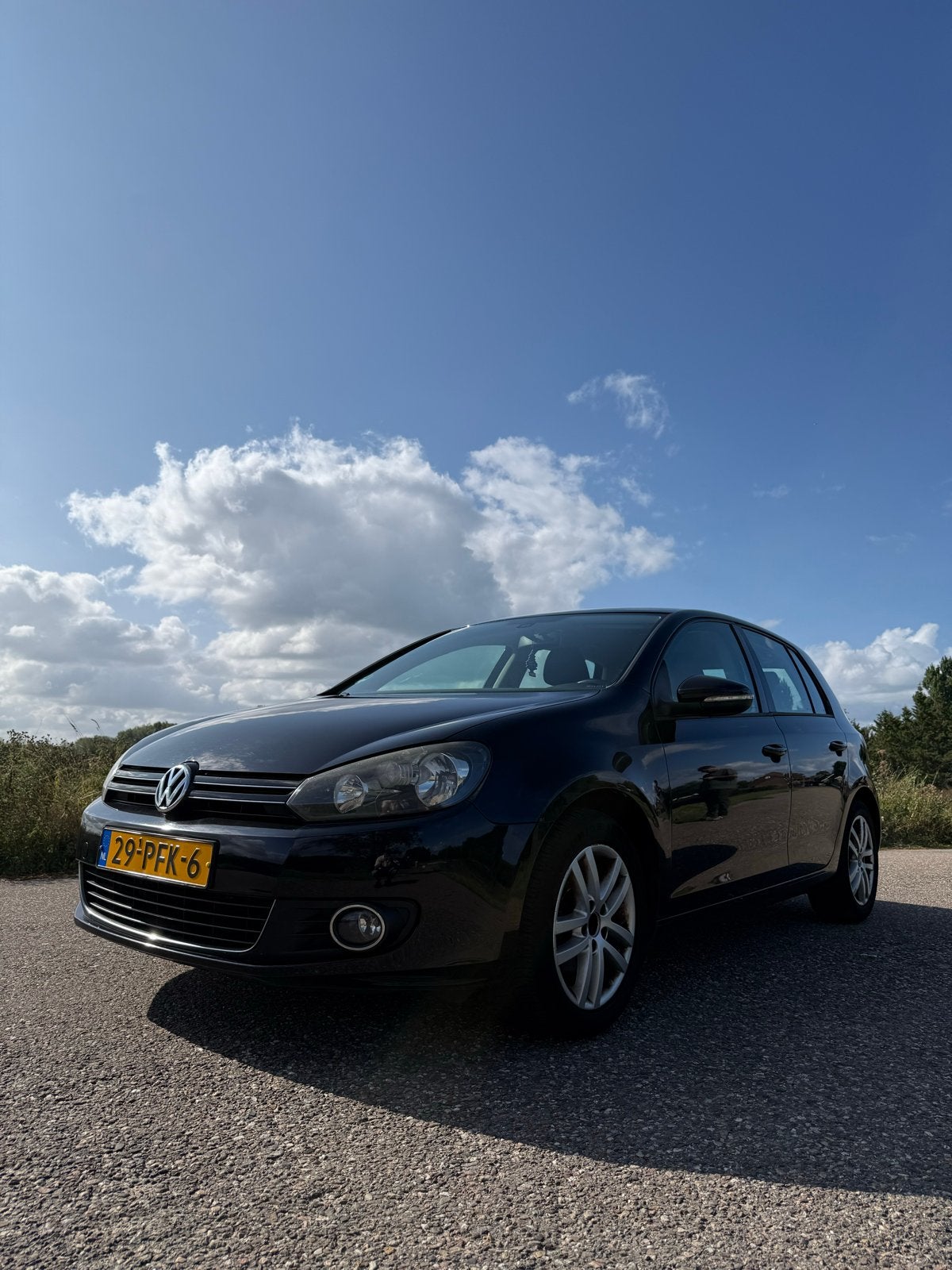 Volkswagen Golf 1.2 TSI 77KW 5D 2011 Zwart, Auto's, Voorwielaandrijving, 4 cilinders, 610 kg, Origineel Nederlands