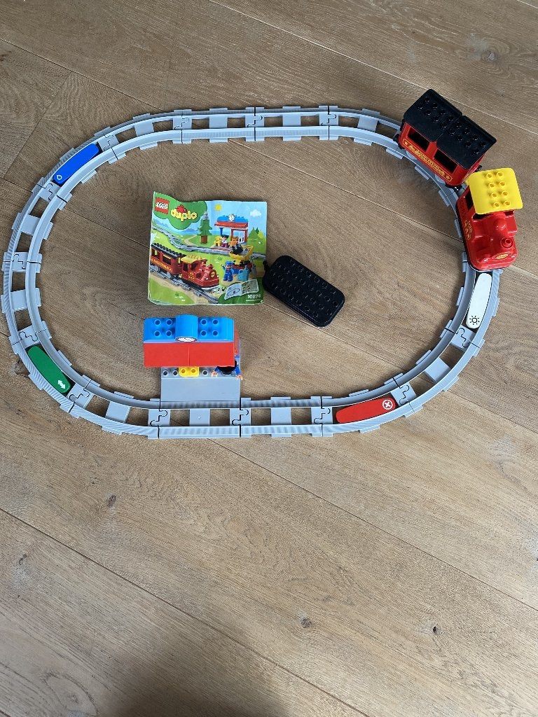 duplo trein set 10874, Kinderen en Baby's, Gebruikt, Ophalen of Verzenden, Compleet, Duplo