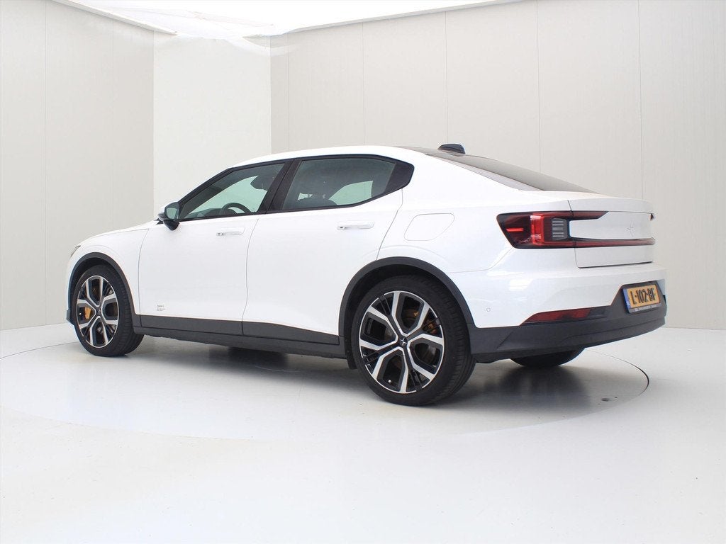 Polestar 2 Long Range Dual Motor 408pk Performance Pack 92%, Auto's, Polestar, Polestar 2, Stof, Gebruikt, Zwart