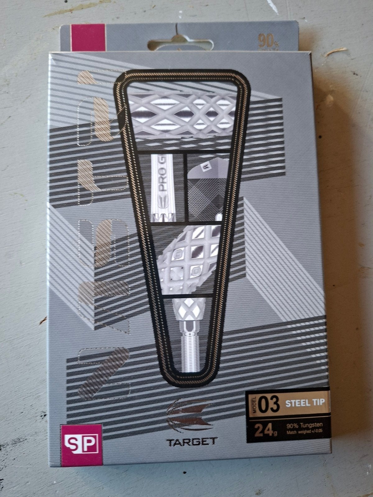 Target Nastri Darts 24 gram 03 - Steel Tip Darts, Ophalen of Verzenden, Zo goed als nieuw, Pijlen