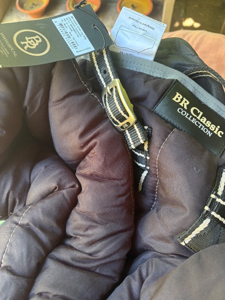 Paardenonderlegdeken, Ophalen, Nieuw