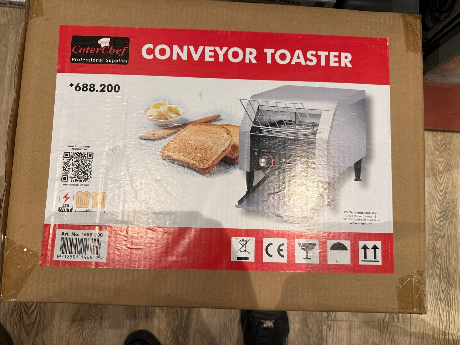 CaterChef Conveyor Toaster - Professionele Broodrooster (m2457352839 ...