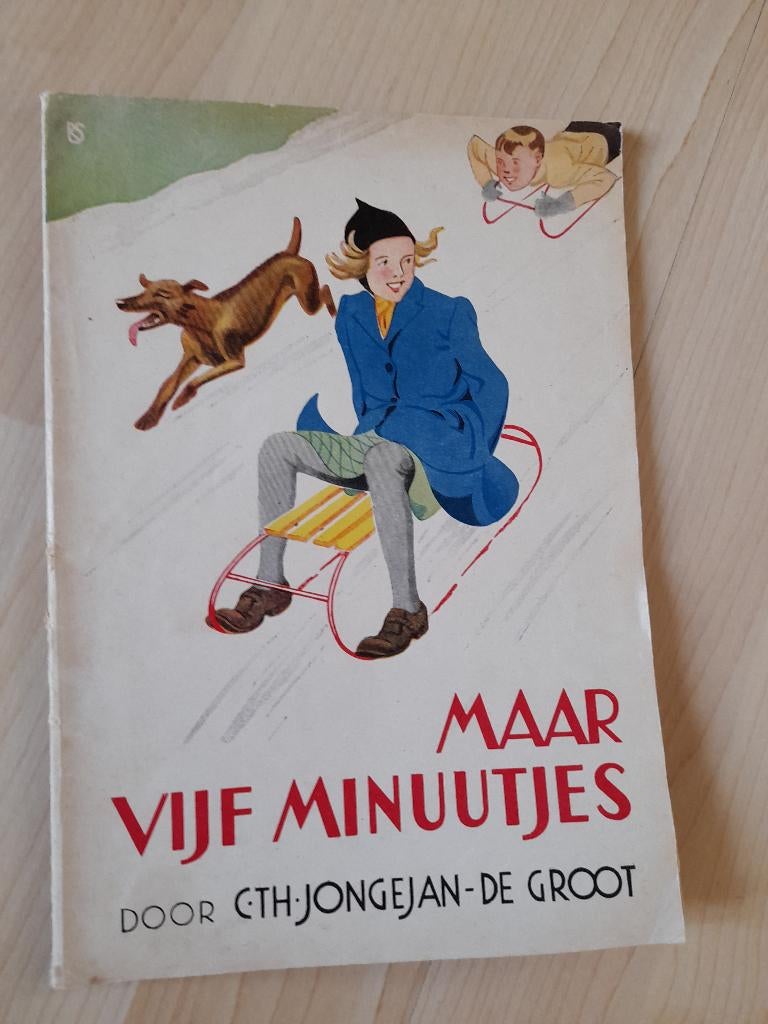 VIJF MINUUTJES MAAR C Th Jongejan-de Groot, Ophalen of Verzenden, Gelezen, Fictie algemeen