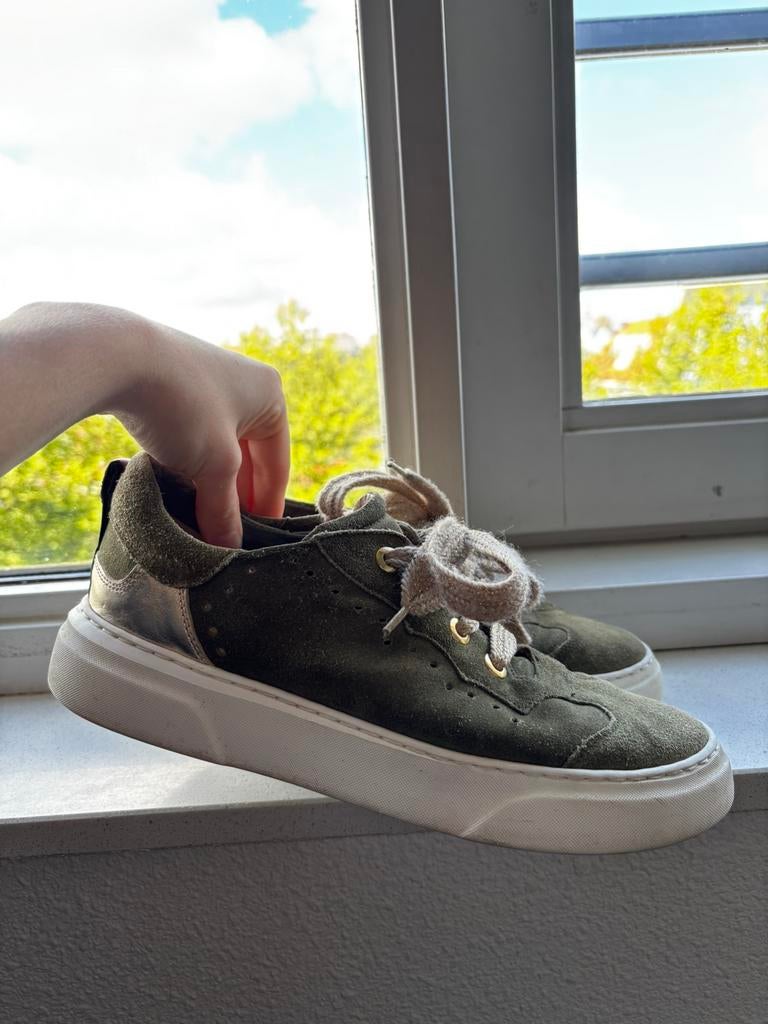 Maripe sneakers, Kleding | Dames, Schoenen, Ophalen of Verzenden, Zo goed als nieuw, Espadrilles of Moccasins, Groen