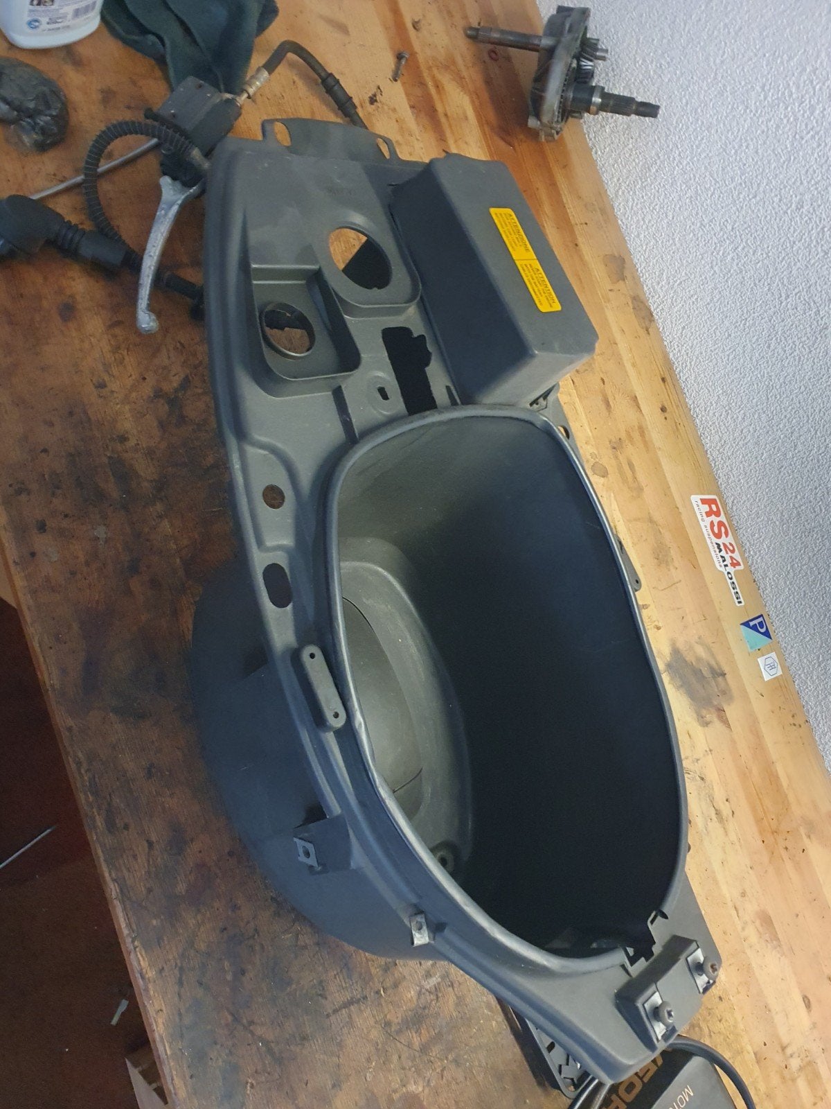 Buddybak Piaggio SKR 125 Typhoon, Ophalen of Verzenden, Gebruikt, Zadel, Piaggio