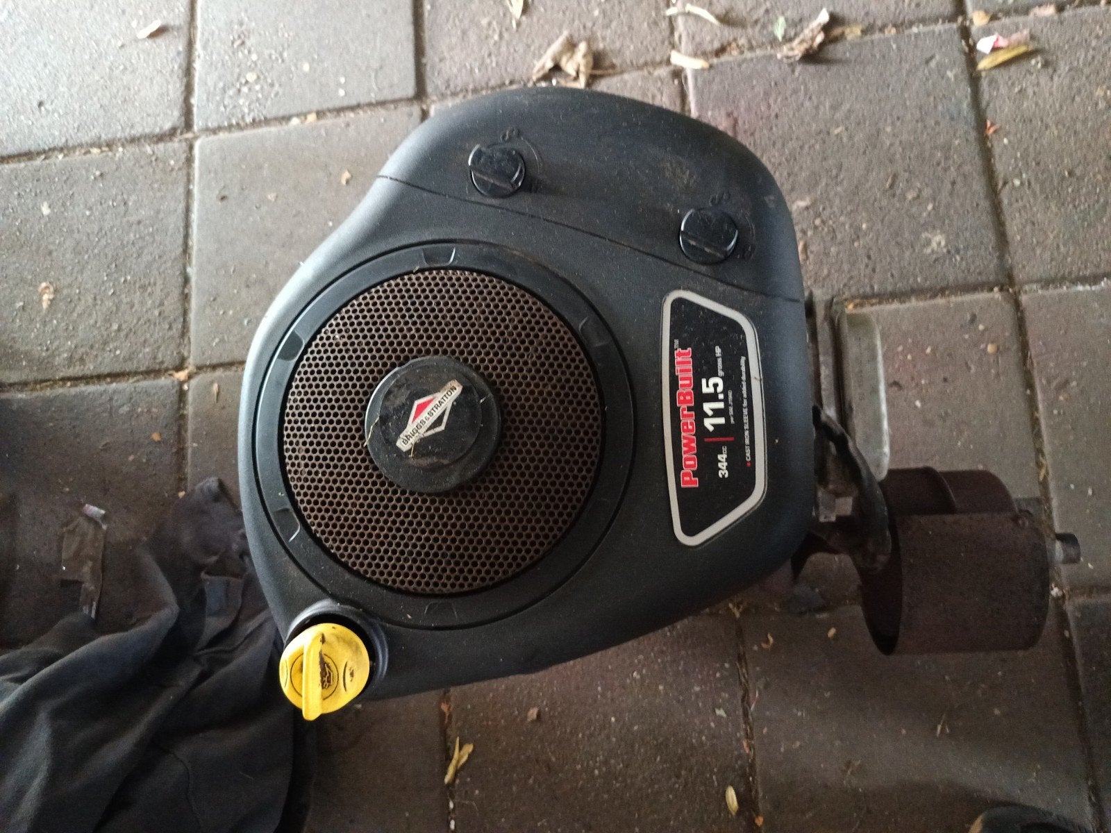 zitmaaier motor briggs en stratton 11.5 pk, Ophalen, Gebruikt