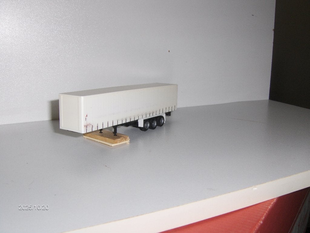 Herpa - trailer, Ophalen of Verzenden, Gebruikt, Bus of Vrachtwagen, Herpa