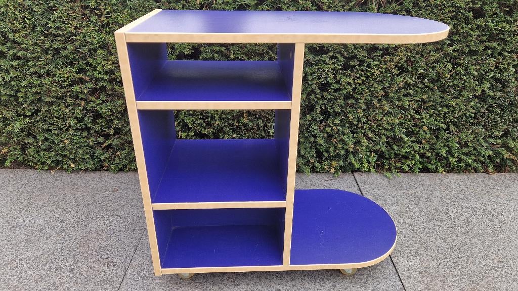 Verrijdbaar kastje, Ophalen, Gebruikt, 50 tot 100 cm, 3 of 4 laden
