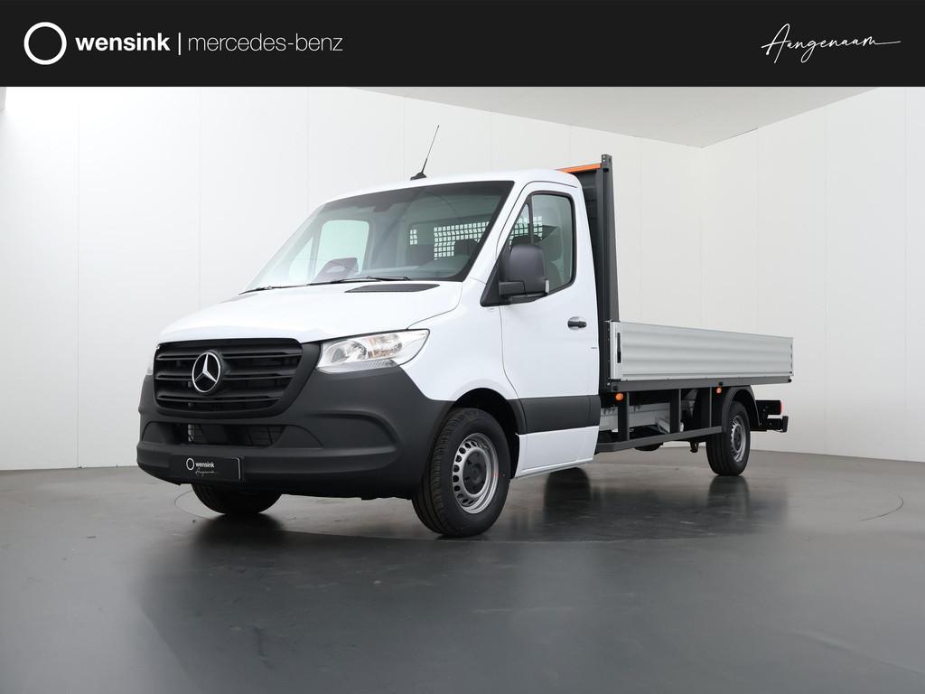 Mercedes-Benz Sprinter 315 CDI Open Laadbak L3 RWD PRO | 350, Auto's, Bestelauto's, 4 cilinders, 150 pk, Wit, Bedrijf