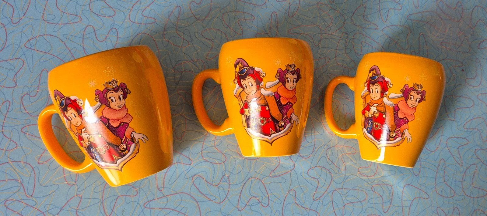 3x Efteling/Chocomel bekers, Verzamelen, Ophalen of Verzenden, Zo goed als nieuw