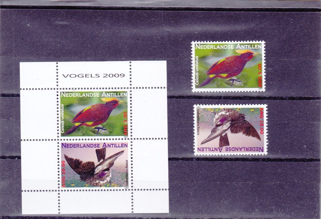 Antillen 1933 , 1933 A/B Vogels 2009 (802), Verzenden, Postfris