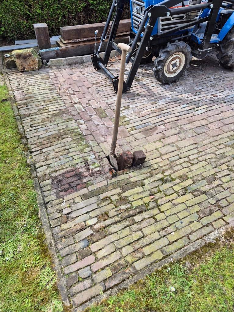 Gebakken waaltjes, Ophalen, Klinkers
