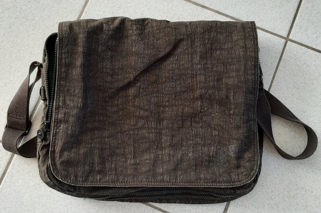 Bruine laptop tas van Kipling, Ophalen, 17 inch of meer, Bruin, Schoudertas