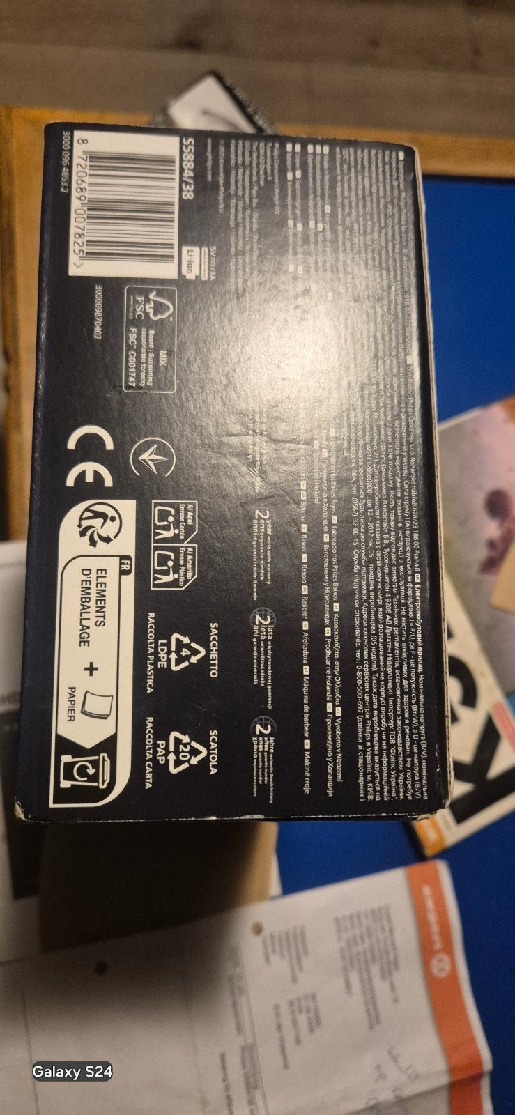 Nieuwe Philips Shaver 5000 Series - Ongebruikt met bon, Witgoed en Apparatuur, Ophalen, Nieuw, Scheren en Epileren