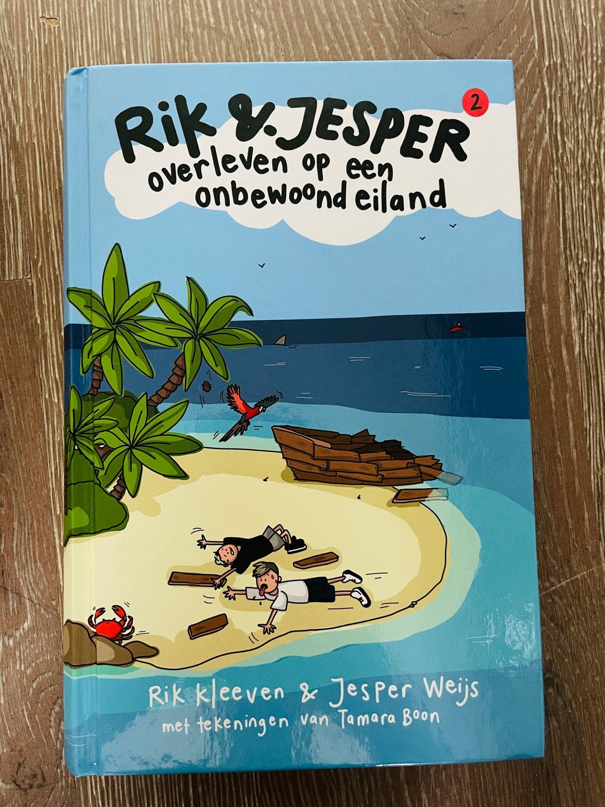 Rik & Jesper: Overleven op een onbewoond eiland (deel 2), Ophalen, Zo goed als nieuw, Fictie