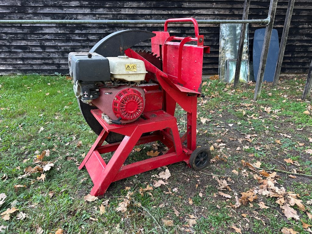 Gebruikte Wipzaag met 13PK Benzine Motor + Reserve Zaagblad, Ophalen, Benzine, Crossfer, Handmatig