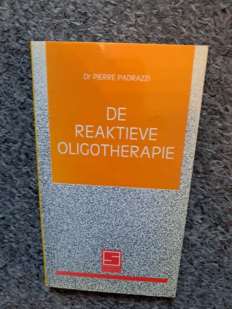 De reaktive oligotherapie /padrazzi, Verzenden, Zo goed als nieuw, Padrazzi