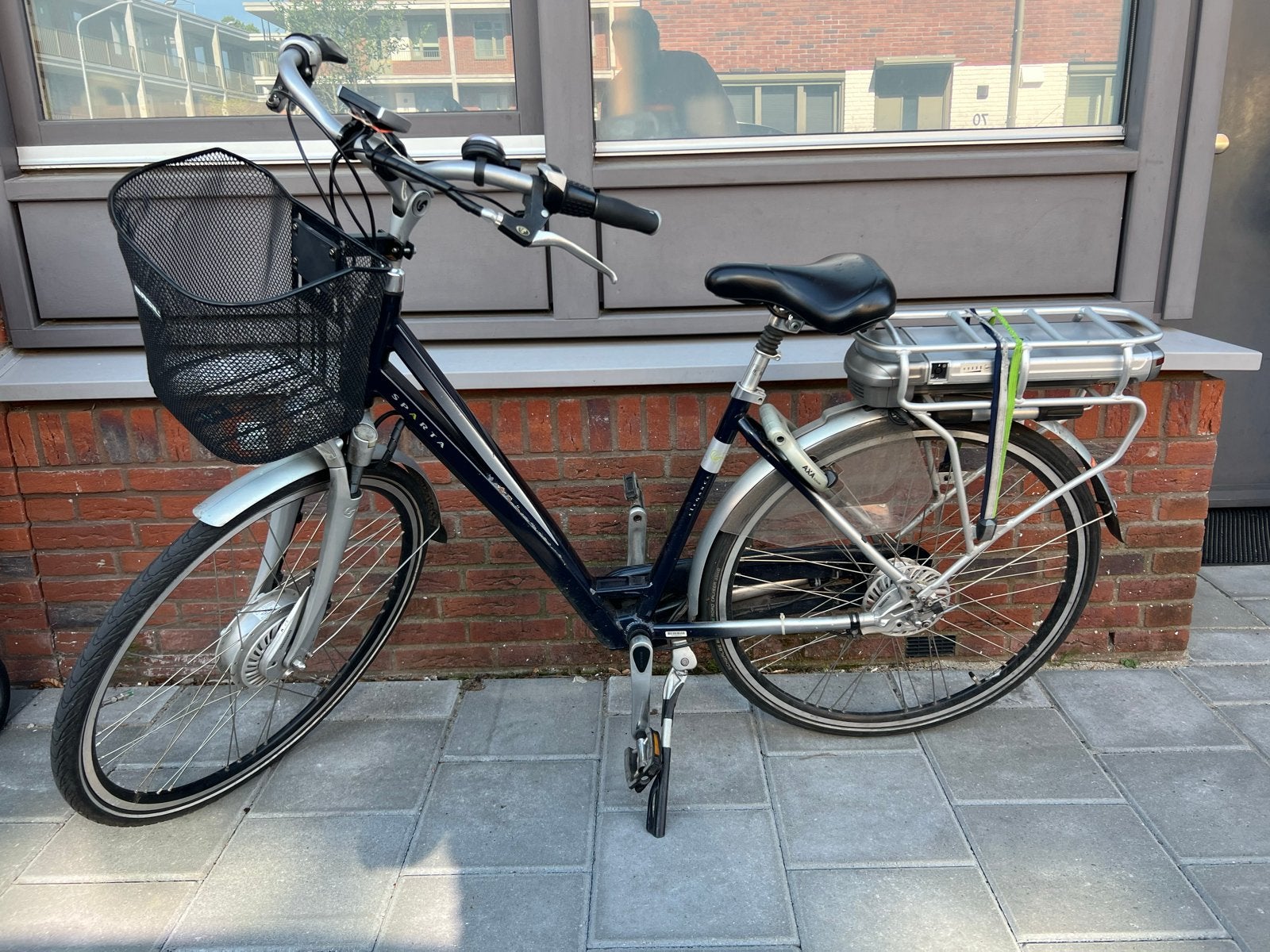 Elektrische Sparta LE230 E-bike met mand, lezen, Fietsen en Brommers, Elektrische fietsen, Ophalen, Sparta, Gebruikt, 51 tot 55 cm