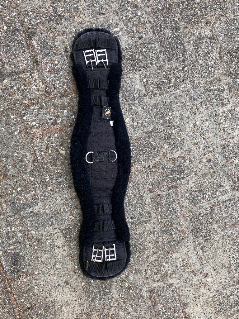 BR dressuursingel anatomisch sheepskin, Ophalen of Verzenden, Singel, Anatomisch gevormd, BR