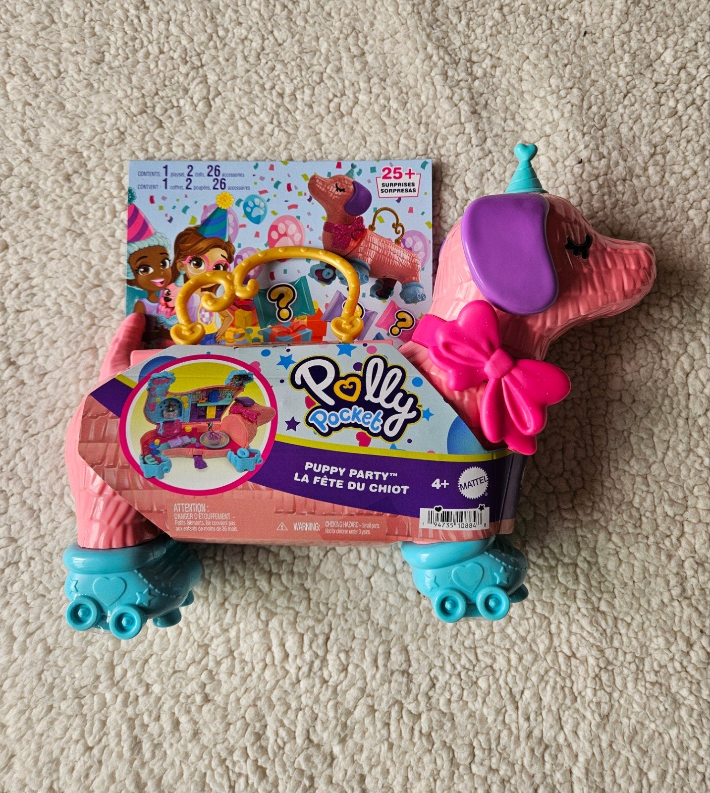 Polly Pocket Puppy Party Speelset - Nieuw in verpakking, Ophalen of Verzenden, Nieuw, Jongen of Meisje