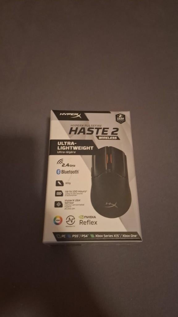HyperX Haste 2 Wireless Gaming Muis, Rechtshandig, Muis, Verzenden, Gaming muis