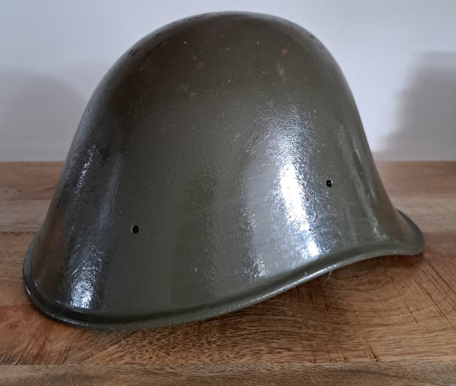 Nederlands Leger Helm WOII (zonder binnenwerk), Ophalen of Verzenden, Landmacht, Nederland, Helm of Baret