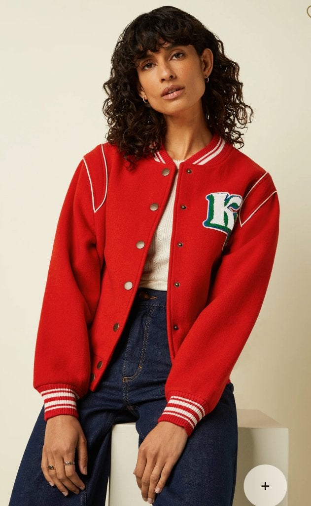 Varsity jacket Arizona King Louie maat 38, Maat 38/40 (M), Nieuw, Ophalen of Verzenden, King Louie