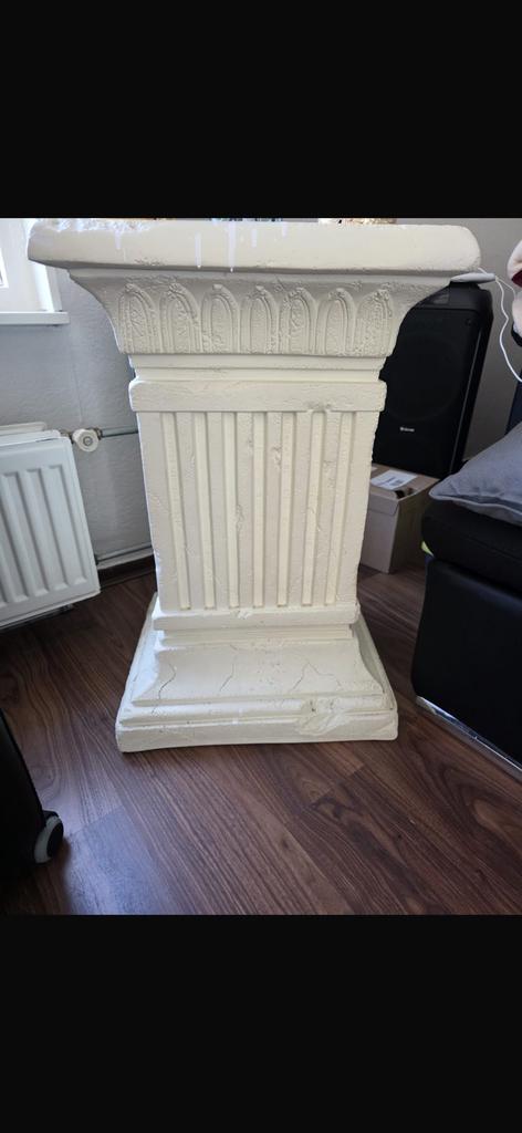 Steene pilaar decoratie tafel, Ophalen of Verzenden, Zo goed als nieuw