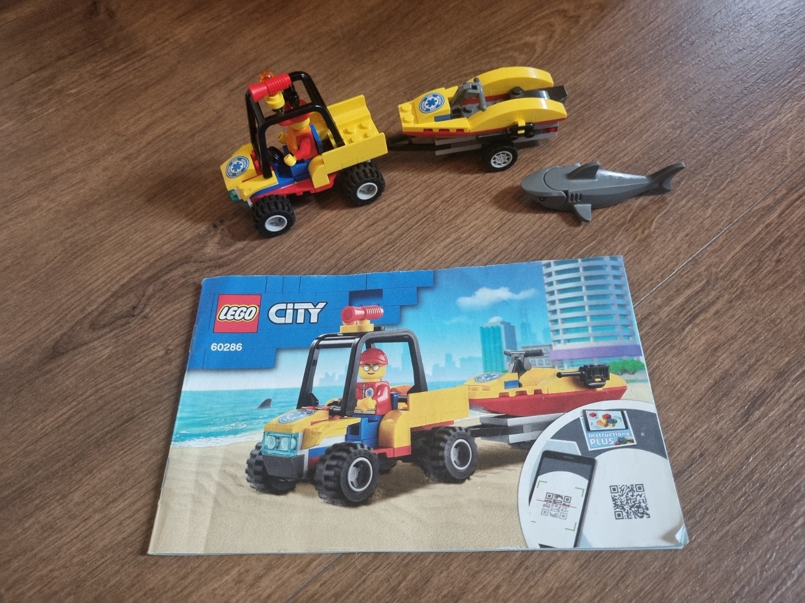 Lego City ATV strandredding - 60286, City, Lego, Inclusief instructies, Ophalen of Verzenden