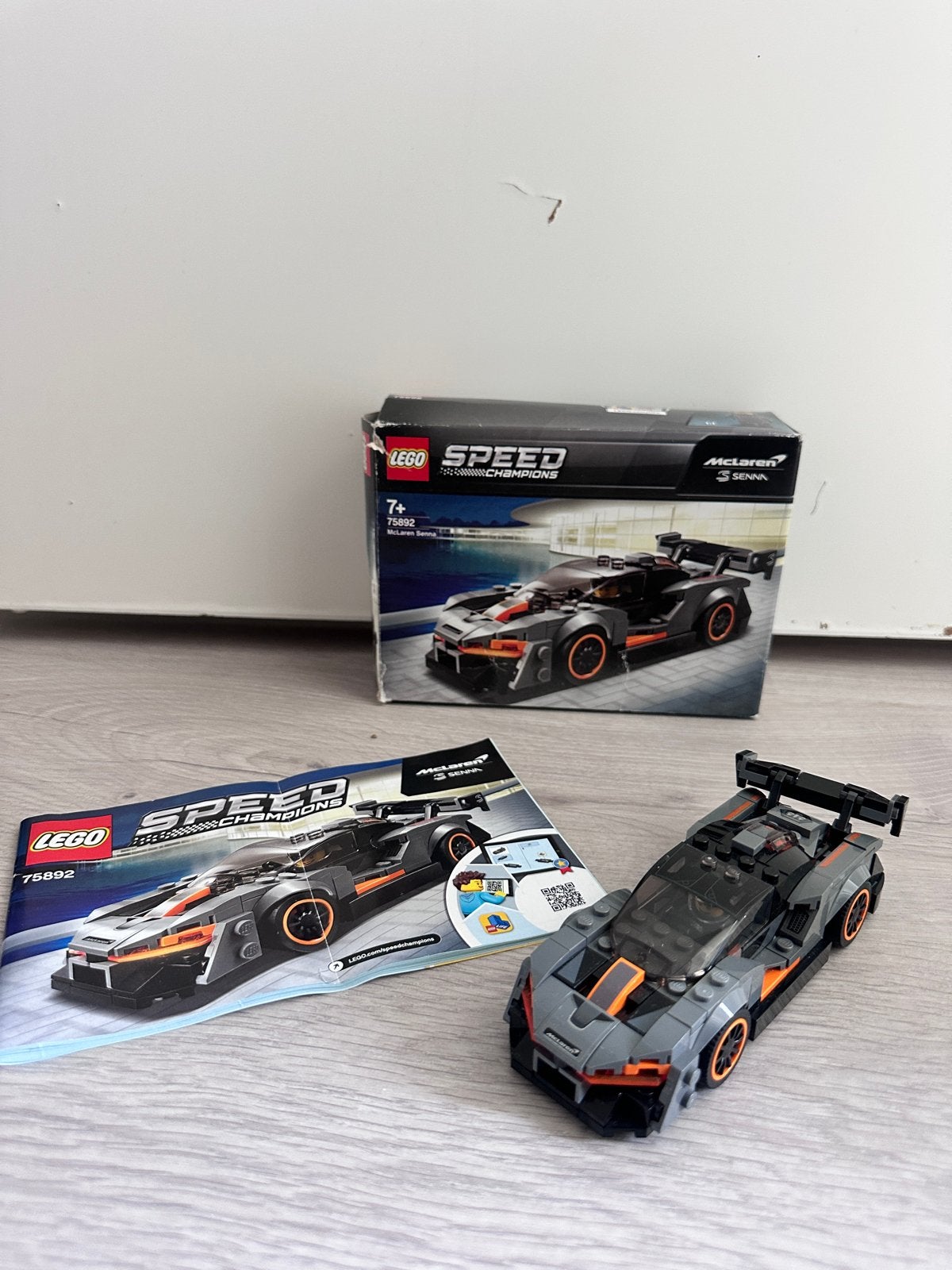 Lego Speed Champions 75892 McLaren Senna, Gebruikt, Lego, Compleet, Complete set