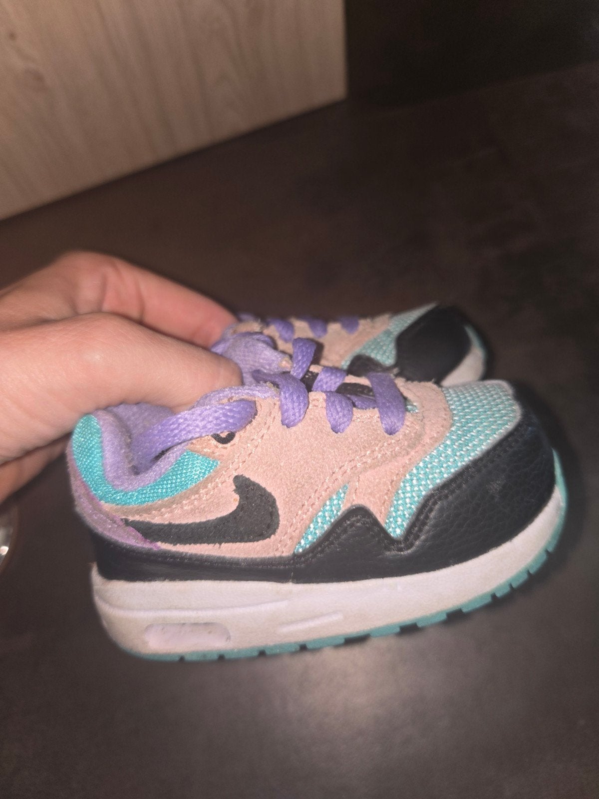 Nike air max 1  Have a Nike day 19,5, Ophalen of Verzenden, Nike air max, Jongen of Meisje, Sportschoenen