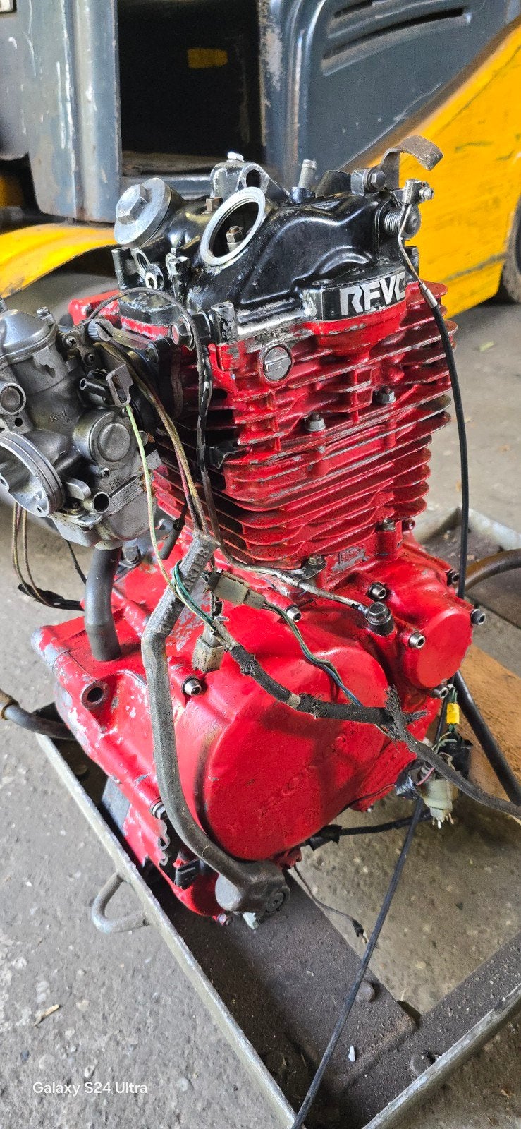 Honda xr600 motorblok, Motoren, Ophalen, Gebruikt