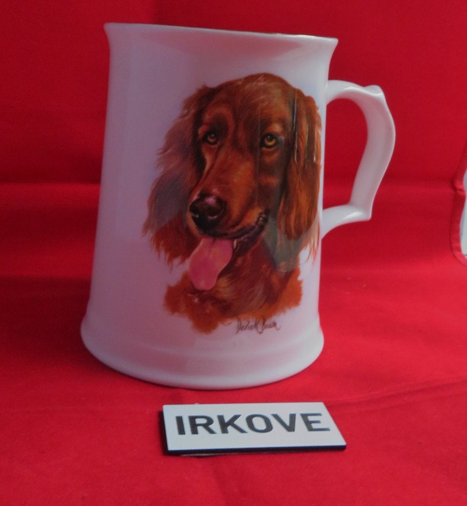 WORCESTER HONDEN MOK * SETTER EN POEDEL! * Twee Zijdig *, Verzenden, Zo goed als nieuw, Hond of Kat, Beeldje of Figuurtje
